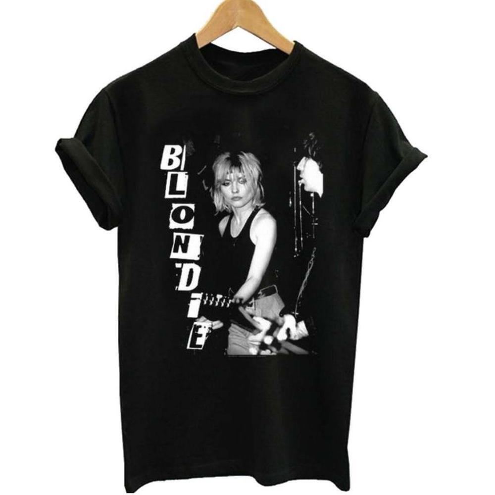 Blondie Live Band Retro Music Fan Concert Graphic T-Shirt